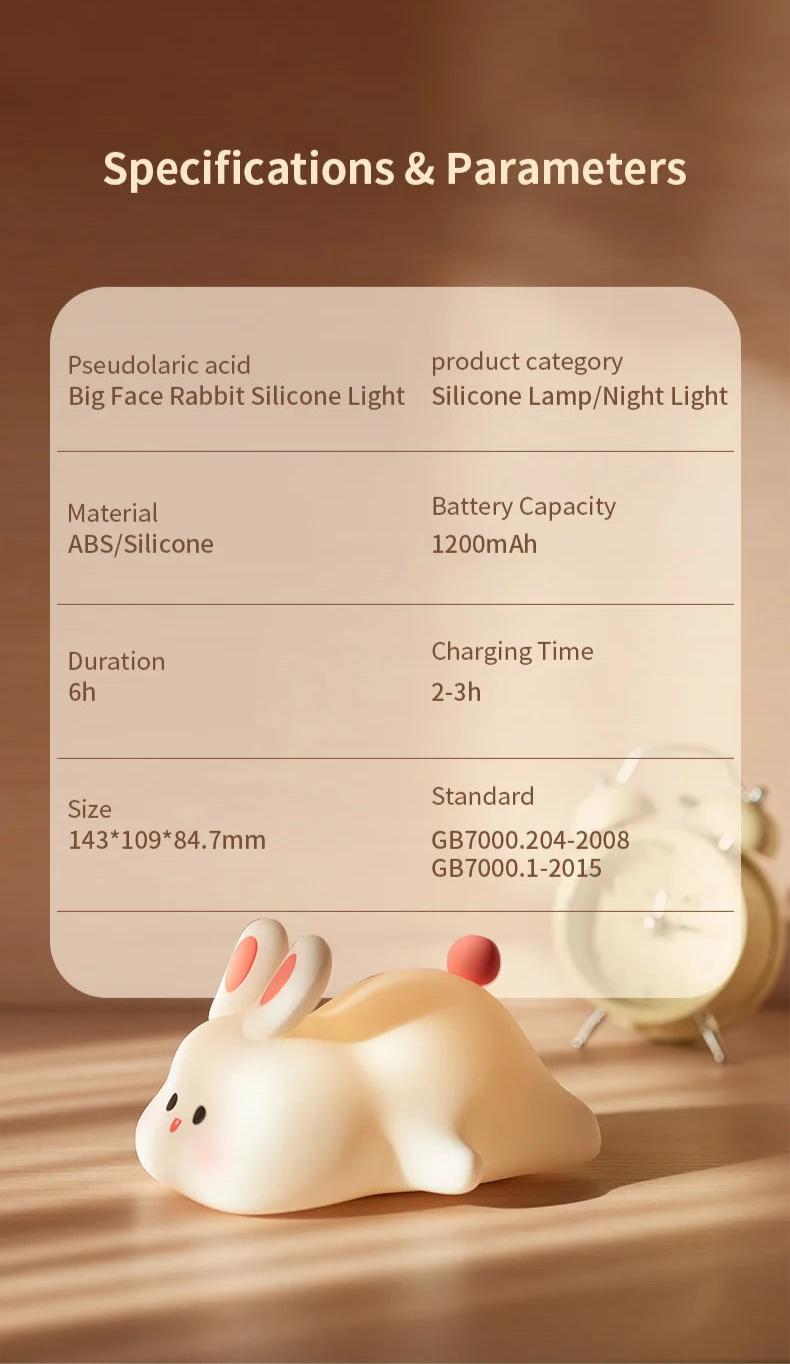 CozyBun Touch Night Light