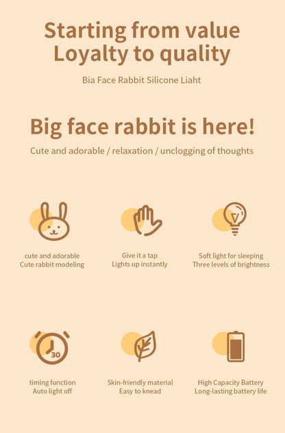 CozyBun Touch Night Light